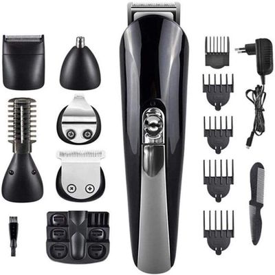 Hair Clippers for Men, Self-Service Hair Clippers Detail Trimmer Electric Haircut Kit for Quick Cut for Men and Family Use Charging Clipper Six Replacement Blades