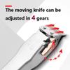 BAGLEV Hair Clippers for Men, Electric Hair Trimmer USB Charging Portable Trimmer Clipper Hair Machine Barber, Silver view 4