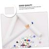 WOFASHPURET 24pcs Nail Point Drill Pencil Nail Gems Picker Nail Drawing Tools Sticky Dotting Pen Nail Tools Beadable Pens Kit Manicure Dotting Pen Nails Gems Sticky Nails White Wood Dot, 9x0.7x0.7cm view 3