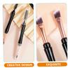 VINTORKY 10pcs Dual Tip Eyebrow Brush Portable Eye Makeup Tools Multi-functional Bristles for Women Makeup Artists for Eyelash Brow Application view 3