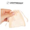 BUTIFULSIC 8pcs Bar Soap Saver Bag Cotton Mesh Soap Net Pouches for Face Wash Makeup Removal Random Color view 2