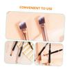 WOFASHPURET 10pcs Dual Tip Eyebrow Brushes with Cover Portable Eye Makeup Tools for Girls Soft Bristles for Eyelash Application and Brow Grooming High-grade Material for Travel view 2