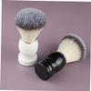 FRCOLOR 4pcs Manual Shaving Brush Soft Bristles for Beard Shaving Ergonomic Handle for Home and Barber Use Includes and Brushes view 3