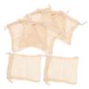 FRCOLOR 40pcs Naked Cotton Soap Mesh Bags Exfoliating Soap Sack Face Cleaning Nets Mesh Bags view 1