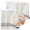 DEARCUS Korean Exfoliating Washcloth Towel 4 Pcs, Hanji Bath Washcloths Mitt Scrub Body Washcloth Glove, Skin Irritation Free Korean Mulberry Bark, Reusable Soft and Gentle Scrubbing view 1