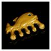 TERPON Natural Wood Wide Tooth Hair Comb Handheld Head Massage No Static Handmade Small Dolphin Green Sandalwood Wooden Hair Combs view 3