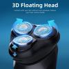 LOBINH 40pcs/Case LOBINH Electric Shaver for Men, 100% Washable Rechargeable Waterproof Electric Razor Wet & Dry Shaving with Pop-up Trimmer, 1 Hour Fast Charging, LCD Power Indicator view 2