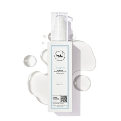 Back to Earth Glow Toner Hydrating Rose Water Facial Mist, 4 fl oz