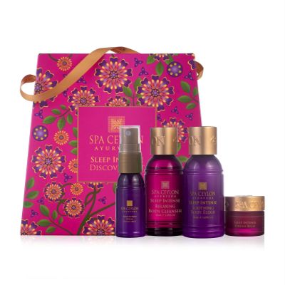 SPA CEYLON Sleep Intense Discovery Set | Ayurvedic Spa Kit for prepare for Sleep | Spa Set