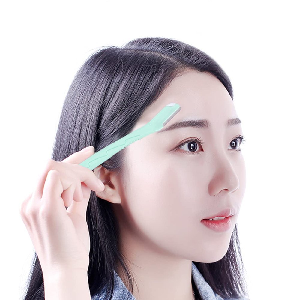 Angoily Eyebrow Shaper 6pcs Safety Eyebrow Razor Facial Razors for Shaving Portable Trimmer Womens s for Shaving Face Portable Women's Hair Removal