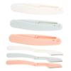 Angoily 6pcs Portable Eyebrow Hair Shaper Razor for Women Trimmer Kit for Precise Grooming Lightweight Design for Eyebrows and Facial Hair Removal Random Color view 1