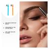 Angoily 6pcs Eyebrow Trimmer with Brow Comb and Brush Stainless Steel Eyebrow Razor for Precision Shaping and Gentle Hair Removal Portable Makeup Tool for Home and Travel view 4