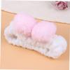Housoutil Panda Ear Headband for Women Elastic Hair Wrap Accessory Soft Lightweight Design for Parties Dancing and Daily Use for Facial Cleaning Pink view 2