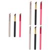 Mipcase 9pcs Eyebrow Brush Multi-functional Makeup Tools for Eyelashes and Brows for Home Includes and Brushes view 1