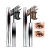 Hulyfw 3D Curling Eyelash Mascara,Slim Washable Metal Iron Brush Mascara, Waterproof Long Lasting No Clumping Iron Strong Mascara Black + Brown 2Pcs, 2Pcs(Brown+Black) view 1