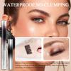Hulyfw 3D Curling Eyelash Mascara,Slim Washable Metal Iron Brush Mascara, Waterproof Long Lasting No Clumping Iron Strong Mascara Black + Brown 2Pcs, 2Pcs(Brown+Black) view 3