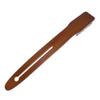 Angoily 1pc Handle Bath Brush Natural Bristles for Body Care Exfoliating Shower Back Scrubber for Men Women Brown Handle for Cleansing and Skin view 1