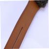 Angoily 1pc Handle Bath Brush Natural Bristles for Body Care Exfoliating Shower Back Scrubber for Men Women Brown Handle for Cleansing and Skin view 2