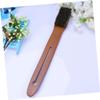 Angoily 1pc Handle Bath Brush Natural Bristles for Body Care Exfoliating Shower Back Scrubber for Men Women Brown Handle for Cleansing and Skin view 4