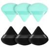 6 Pieces Triangle Powder Puff Soft Makeup Sponge Make Puff for Face Powder Cosmetic Foundation Sponge Makeup Tool view 1