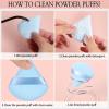 6 Pieces Triangle Powder Puff Soft Makeup Sponge Make Puff for Face Powder Cosmetic Foundation Sponge Makeup Tool view 4