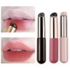 CTDWNT Silicone Lip Brush with Lid,Silicone Makeup Brush,Silicone Angled Concealer Soft Brush,Silicone Lip Brush,New Portable Round Head Silicone Makeup Brush Lip Brush, 3pcs view 1