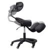SAYOBO Professional Kneeling Chair Saddle Shape, Ergonomic Saddle Posture Stool Adjustable Height, Angled Support Seat for Office/Massage/Dental Clinic view 1