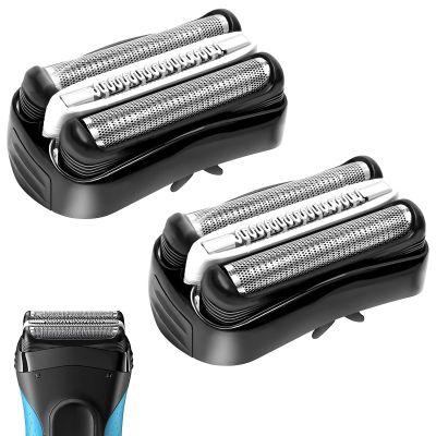 2-Count, 32B S3 Replacement Head, Compatible with Electric Shaver S3 3040s, 3000s, 3050cc, 3010s, 3070cc, 3080s, 3090s, 310s, 3020s, 330s, 370cc-4, 380s-4
