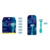 Schick Hydro Silk Moisturizing Razor Blade Refills for Women with Shower Hanger, 6 Count (Pack of 1) & Sensitive Skin Razor for Women with 2 Moisturizing Razor Blade Refills view 1