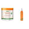 Cantu Leave-In Conditioning Repair Cream with Argan Oil, 16 oz (Packaging May Vary) & Coil Calm Detangler with Shea Butter for Natural Hair, 8 fl oz (Packaging May Vary) view 1