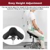 SAYOBO Mobile Swivel Rolling Chair Adjustable, Office Beauty Lift Saddle Stool for Healthy Back, Hydraulic Salon Posture Stool for Clinic Studio Massage (Color : White) view 4