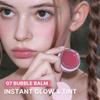 AOU GLOWY TINT BALM Tinted Lip Balm with Natural Gloss Instant Hydration for Chapped Lips 0.12Oz (07 Bubble Balm) view 3