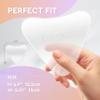 CLEVERFY Silicone Chest Wrinkle Pads for Dcollet - 3 Tshape x 2 Vshape view 4