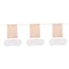 Housoutil 18pcs Pads Set Washable Reusable Eye Makeup Remover Gentle Facial Puff Portable Bag view 1