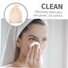 Housoutil 18pcs Pads Set Washable Reusable Eye Makeup Remover Gentle Facial Puff Portable Bag view 2