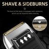 EKHOU Men's Shaver, Professional Rechargeable Hair Clipper, Capable of USB Charging and Suitable for Shaving Bald Heads and Trimming Beards view 4