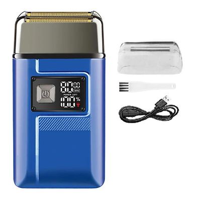 EKHOU Men's Shaver, Rechargeable Hair Shaver for Men Beard Electric Shaver Face Electric Razor Men's Bald Head Shaving Machine Wet Dry
