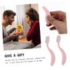 IWOWHERO Dense Lash Comb Eyebrow Comb Lash Separating Tool Brush Set Makeup Essential view 2