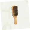 Mipcase 2pcs Bristle Beard Styling Maker Dual-sided Men Beard Brush for Grooming Shaping Portable Boar Bristle Comb for Detangling Coarse Facial Hair view 4