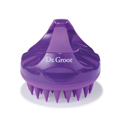 Dr. Groot Premium Scalp Cleansing Brush, Hair Scalp Massager, Scalp Scrubber with Soft Silicone Bristles, Hair Shampoo Brush for Scalp Exfoliation, Wet Dry Hair Brush for Scalp Care