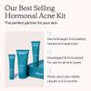 MDacne 3 Step Retinol Acne Kit - Retinol Cream 0.25%, Salicylic Acid Cleanser, Niacinamide Moisturizer - Plant-Based kit for Hormonal Acne, Blemishes, Wrinkles, 60 Day Acne Kit view 2