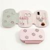 212 Main International 7 Pieces Manicure Set - Pink Leather & Ultra Sued Case view 1