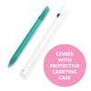 Bona Fide Beauty Glass Cuticle Pusher - 1pc Green Manicure Stick with Case, Dual-Ended Cuticle Remover view 3