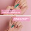 Bona Fide Beauty Glass Cuticle Pusher - 1pc Green Manicure Stick with Case, Dual-Ended Cuticle Remover view 4