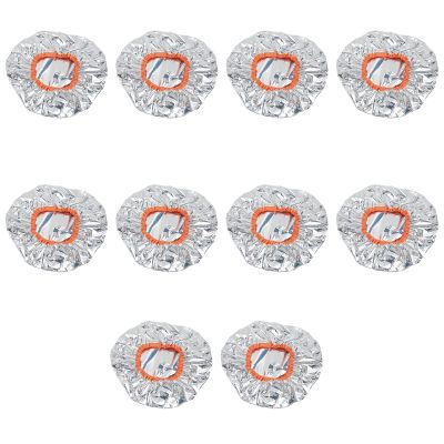 10pcs Heat for Deep Conditioning, Conditioning Made of Aluminum Foil Deep Conditioning Aluminum Foil Reusable for Home
