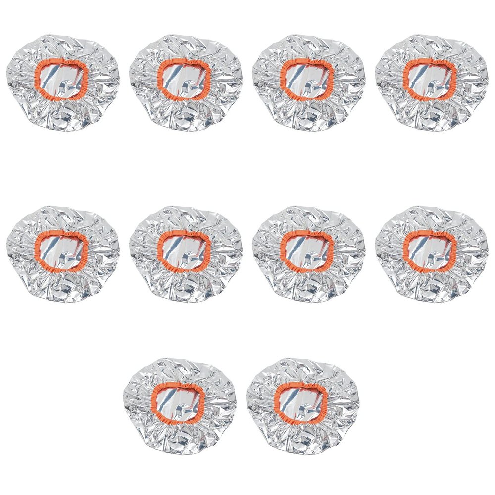 10pcs Heat for Deep Conditioning, Conditioning Made of Aluminum Foil Deep Conditioning Aluminum Foil Reusable for Home