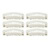 100pcs Hair Extension Clip, Wig Snap Clip Secure Wig No Sew Hairpiece Comb Clips Multipurpose Hairpiece Comb Clip view 3