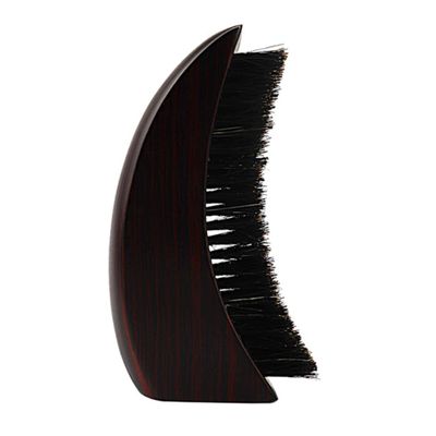 Angoily Beard Brush with Boar Bristle Beech Handle Practical Grooming Tool for Men Facial Hair Compact Design for Travel for Shaping and Styling Your Beard