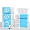 Cotton Facial Soft Dry Wipes Wet and Dry Use Disposable Face Towel Extra Thick Cotton Tissue Lint Free Dry Wipes for Sensitive Skin/Baby Care/Makeup Removing/Surface Cleaning (6 PACK) view 1