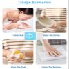 Cotton Facial Soft Dry Wipes Wet and Dry Use Disposable Face Towel Extra Thick Cotton Tissue Lint Free Dry Wipes for Sensitive Skin/Baby Care/Makeup Removing/Surface Cleaning (6 PACK) view 4
